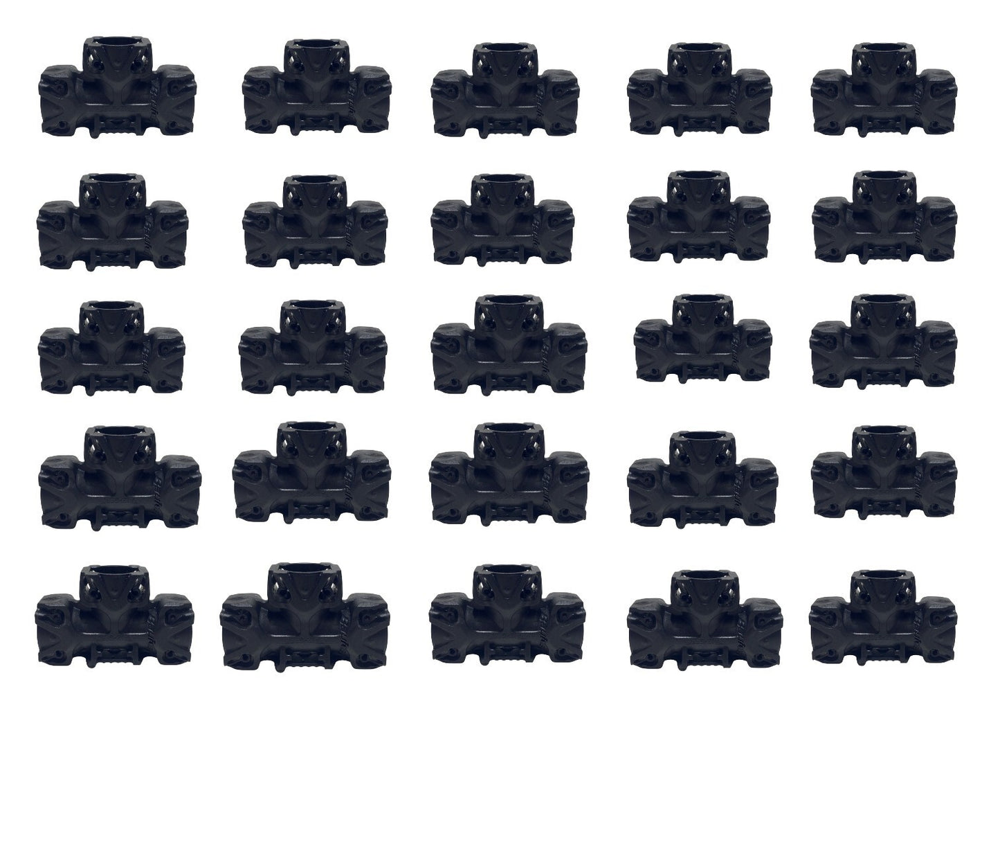 Package of 25 pcs Building block system T&L block, RAUFOSS, 92050010, KONGSBERG