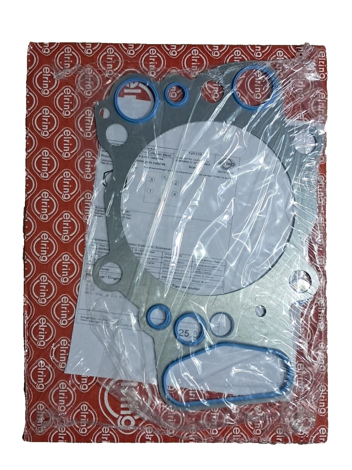 Packing of 6 units - Head gasket Elring 125830  = Scania 1403608 1468555 1892765
