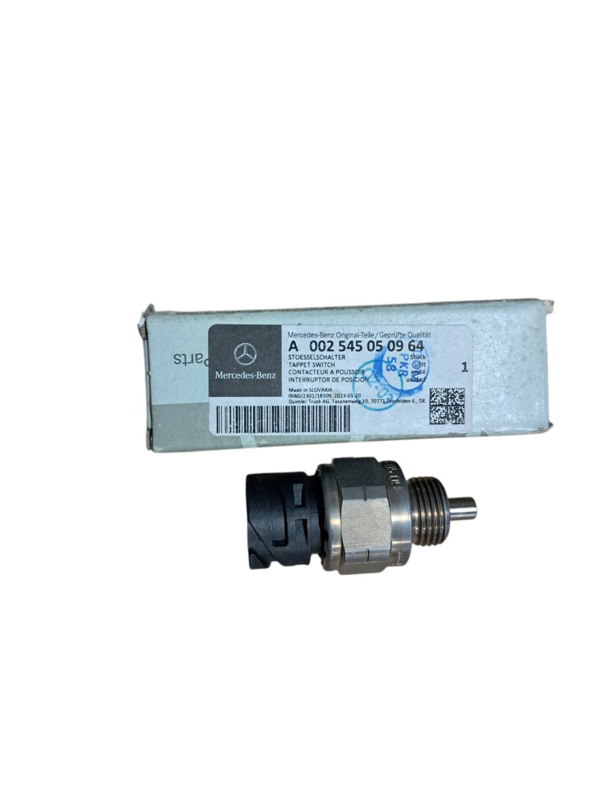 Packing of 5 pcs, TAPPET SWITCH, genuine Mercedes-Benz A0025450509