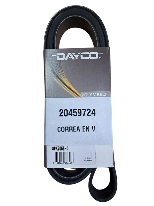 V-Ribbed Belt for genuine Volvo Bus B12M - 20459724, DAYCO