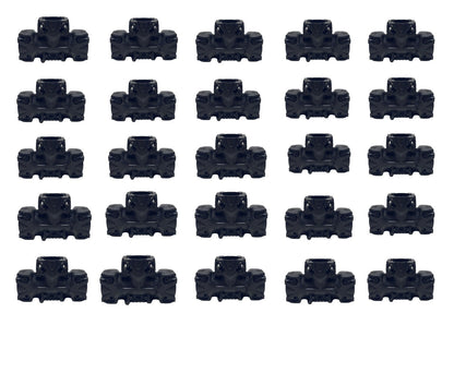Package of 25 pcs Building block system T&L block, RAUFOSS, 92050010, KONGSBERG