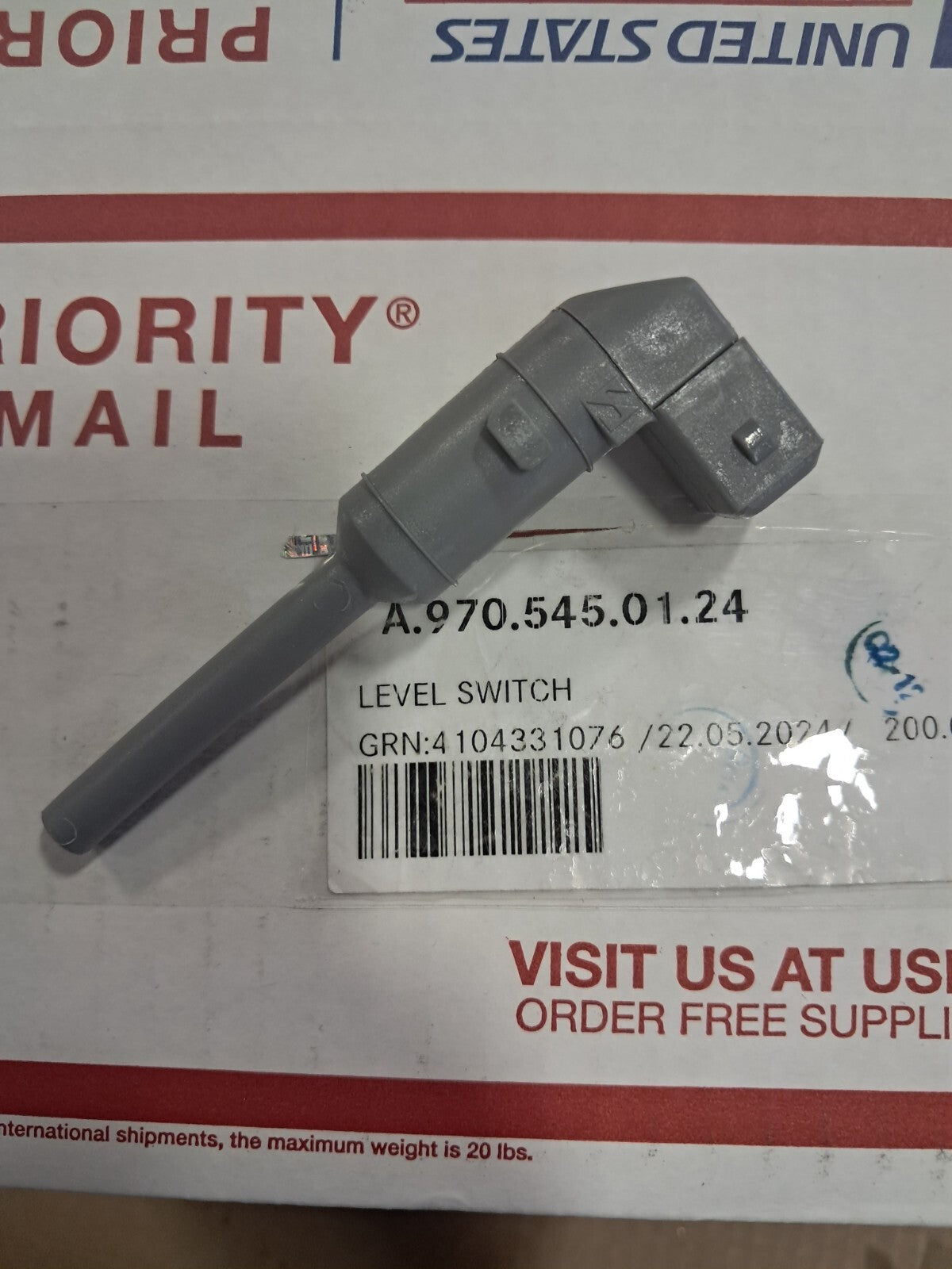 Packing of 10 pcs, Level switch sensor,  MERCEDES-BENZ A9705450124,