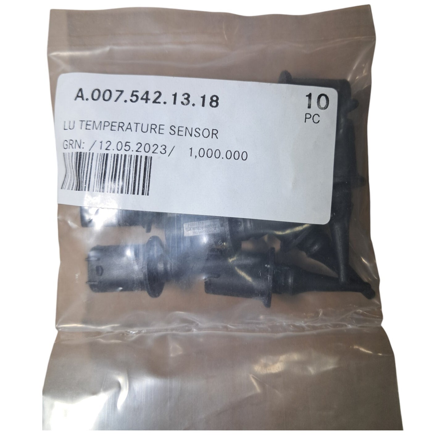 Packing of 10, Temperature sensor, MERCEDES-BENZ A0075421318,